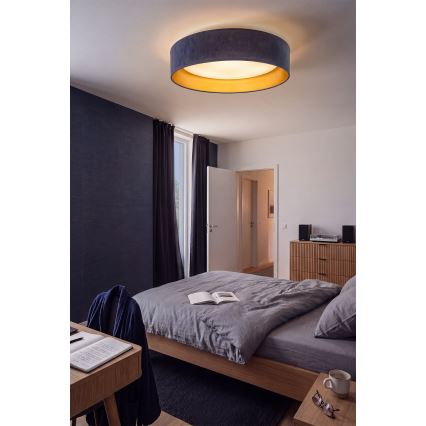 Brilagi - Plafoniera LED VELVET SIMPLE LED/36W/230V 3000K Ø 55 cm blu