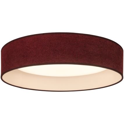 Brilagi - Plafoniera LED VELVET SIMPLE LED/36W/230V 3000K Ø 55 cm bordeaux