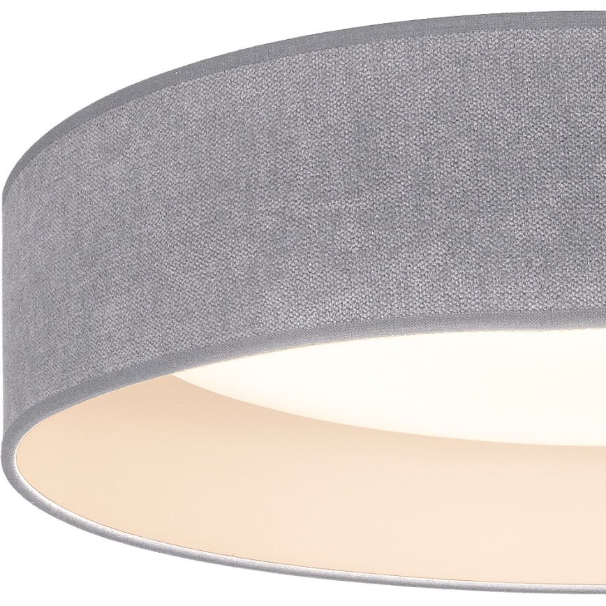 BRILAGI - Plafoniera LED VELVET SIMPLE LED/36W/230V 3000K Ø 55 cm grigio