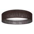 Brilagi - Plafoniera LED VELVET SIMPLE LED/36W/230V 3000K Ø 55 cm marrone