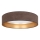 Brilagi - Plafoniera LED VELVET SIMPLE LED/36W/230V 3000K Ø 55 cm marrone/oro