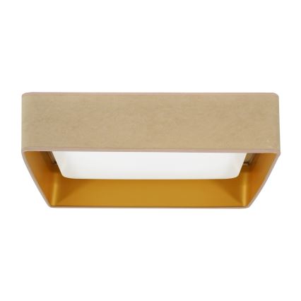 Brilagi - Plafoniera LED VELVET SQUARE LED/24W/230V beige