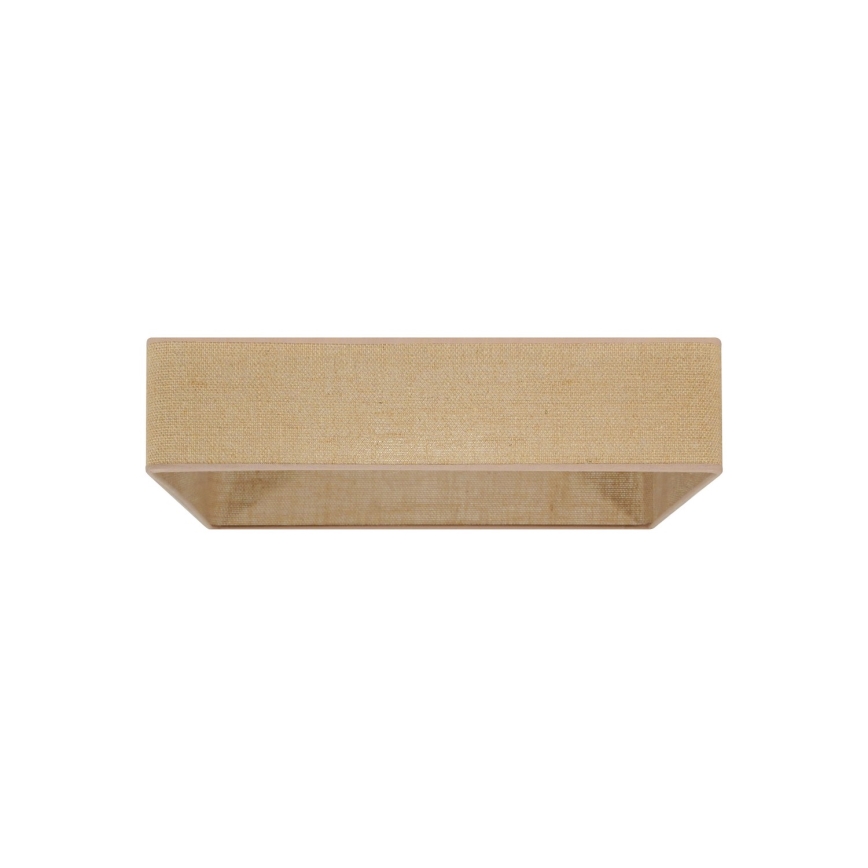 Brilagi - Plafoniera LED VELVET SQUARE LED/24W/230V marrone