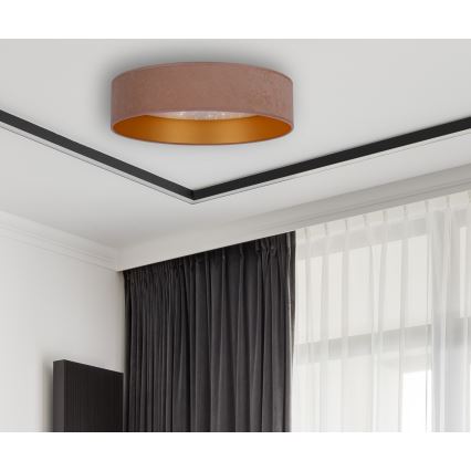 Brilagi - Plafoniera LED VELVET STAR LED/24W/230V d. 40 cm 3000K/4000K/6400K beige/oro