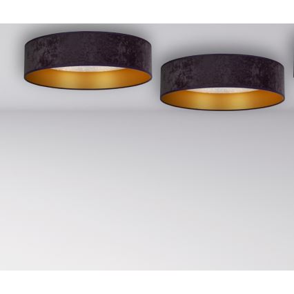 Brilagi - Plafoniera LED VELVET STAR LED/24W/230V d. 40 cm 3000K/4000K/6400K grigio/oro