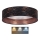 Brilagi - Plafoniera LED VELVET STAR LED/36W/230V d. 55 cm 3000K/4000K/6400K nero/rame