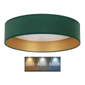 Brilagi - Plafoniera LED VELVET STAR LED/36W/230V d. 55 cm 3000K/4000K/6400K verde/oro