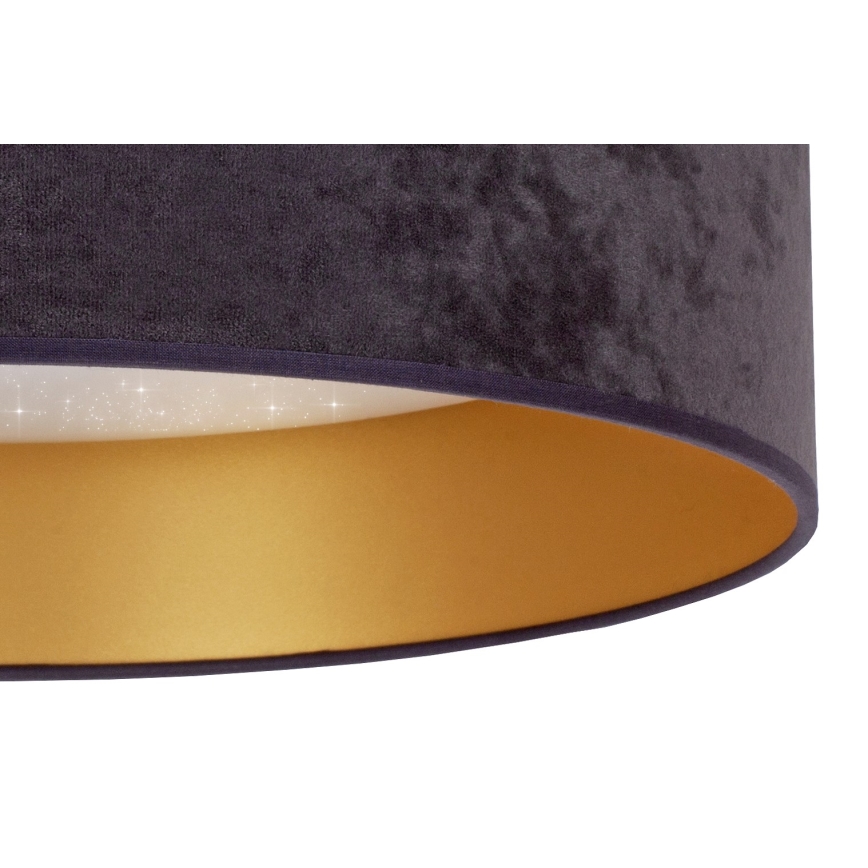 Brilagi - Plafoniera LED VELVET STAR LED/36W/230V d. 55 cm 3000K/4000K/6400K grigio/oro