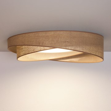 BRILAGI - Plafoniera LED VELVET TWIST LED/24W/230V 4000K Ø 55 cm beige