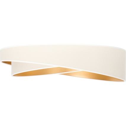 BRILAGI - Plafoniera LED VELVET TWIST LED/24W/230V 4000K Ø 55 cm bianco/oro