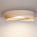 BRILAGI - Plafoniera LED VELVET TWIST LED/24W/230V 4000K Ø 55 cm crema/beige