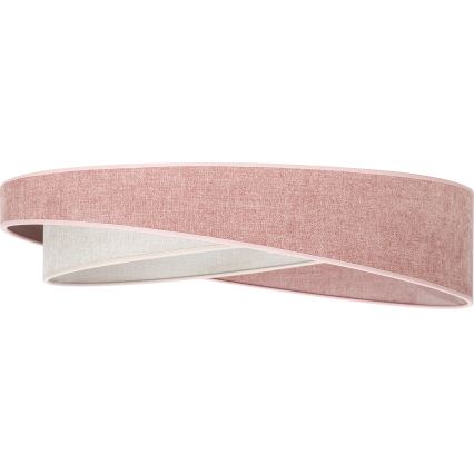 BRILAGI - Plafoniera LED VELVET TWIST LED/24W/230V 4000K Ø 55 cm rosa/crema