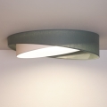 BRILAGI - Plafoniera LED VELVET TWIST LED/24W/230V 4000K Ø 55 cm verde/bianco