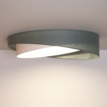 BRILAGI - Plafoniera LED VELVET TWIST LED/24W/230V 4000K Ø 55 cm verde/bianco