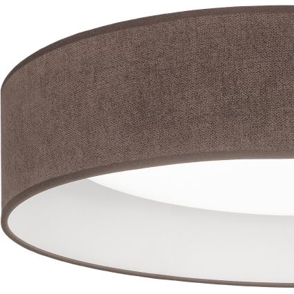Brilagi - Plafoniera LED VELVET VARI LED/24W/230V 3000/4000/6500K Ø 45 cm marrone
