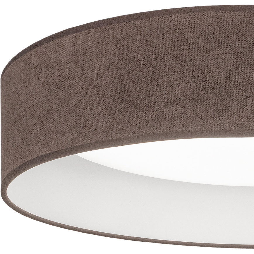 Brilagi - Plafoniera LED VELVET VARI LED/24W/230V 3000/4000/6500K Ø 45 cm marrone