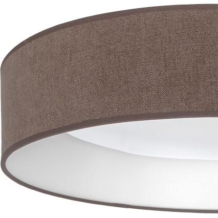 Brilagi - Plafoniera LED VELVET VARI LED/24W/230V 3000/4000/6500K Ø 45 cm marrone
