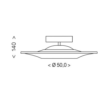 Brilagi - Plafoniera LED VERANO LED/38W/230V