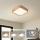 Brilagi - Plafoniera LED WOODLINE SQUARE LED/32W/230V 3000/4000/6000K rovere 30x30 cm