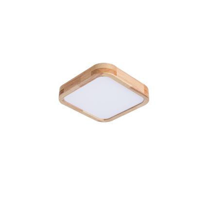 Brilagi - Plafoniera LED WOODLINE SQUARE LED/32W/230V 3000/4000/6000K rovere 30x30 cm