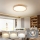 Brilagi - Plafoniera LED WOODROUND LED/30W/230V 3000/4000/6000K Ø 40 cm legno CRI 90