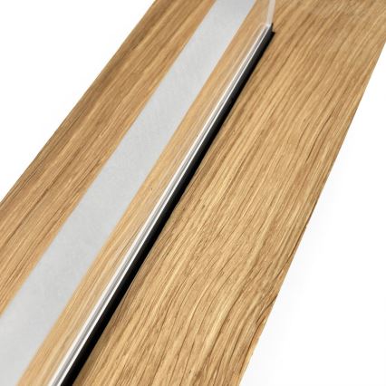 Brilagi - Plafoniera LED WOODY FLAT LED/25W/230V 118 cm rovere/nero