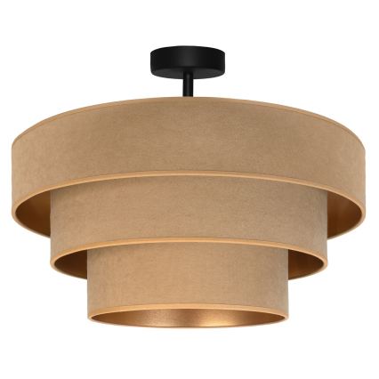 Brilagi - Plafoniera LUNETA 1xE27/60W/230V Ø 40 cm beige/oro