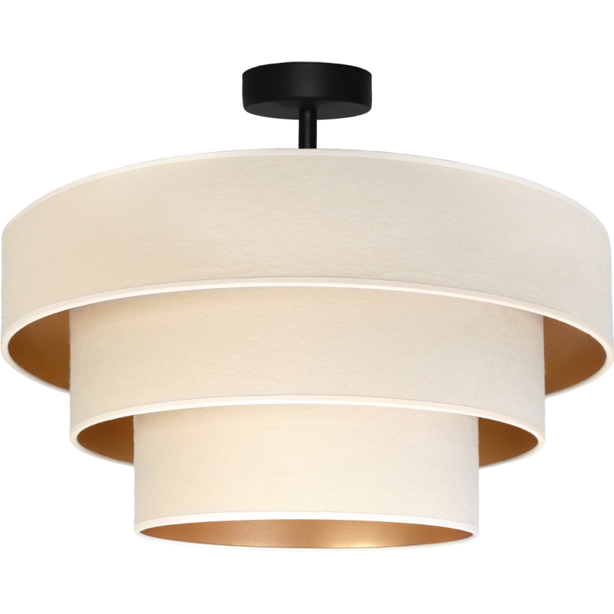 Brilagi - Plafoniera LUNETA 1xE27/60W/230V Ø 40 cm crema/oro