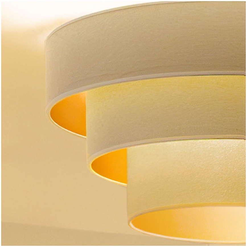 Brilagi - Plafoniera LUNETA 1xE27/60W/230V Ø 40 cm crema/oro