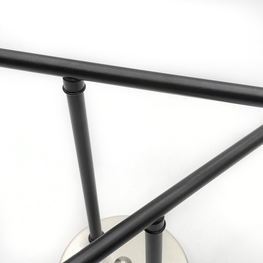 Brilagi - Plafoniera MALIVA 4xE14/15W/230V cromo opaco/fumé