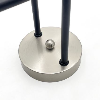 Brilagi - Plafoniera MALIVA 4xE14/15W/230V cromo opaco/fumé