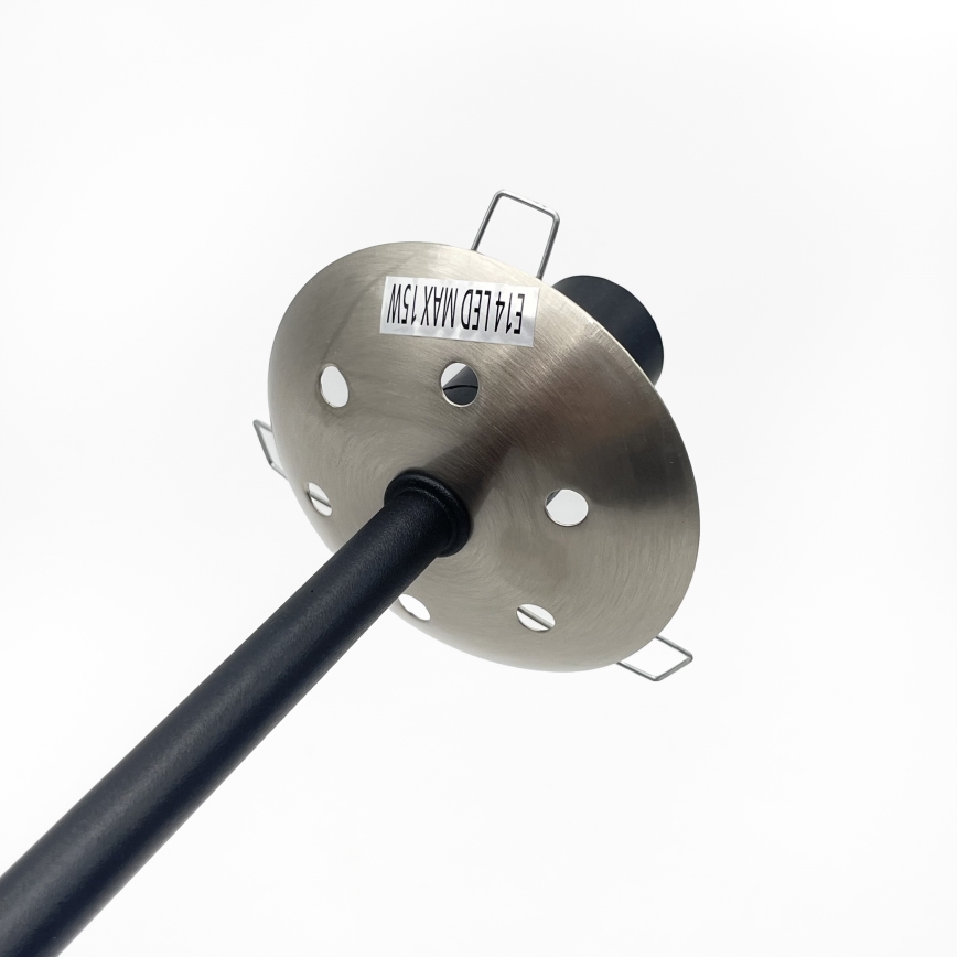 Brilagi - Plafoniera MALIVA 4xE14/15W/230V cromo opaco/fumé