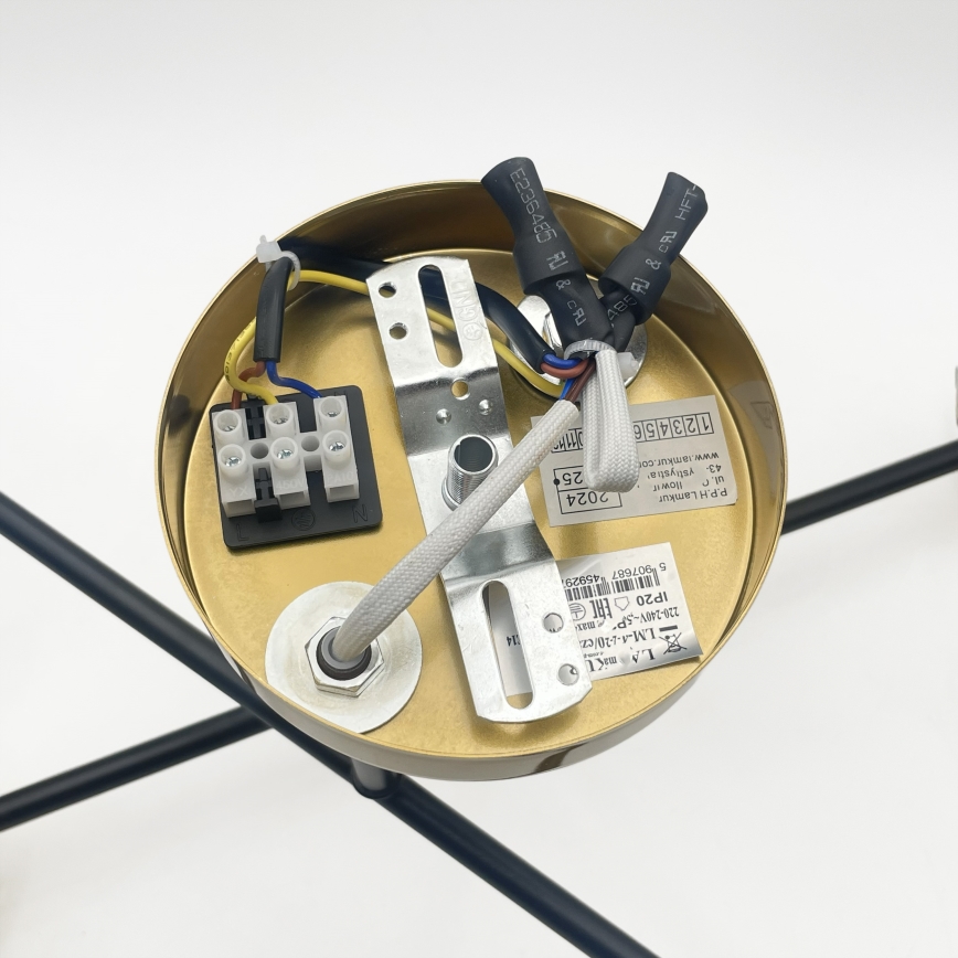 Brilagi - Plafoniera MALIVA 4xE14/15W/230V dorata