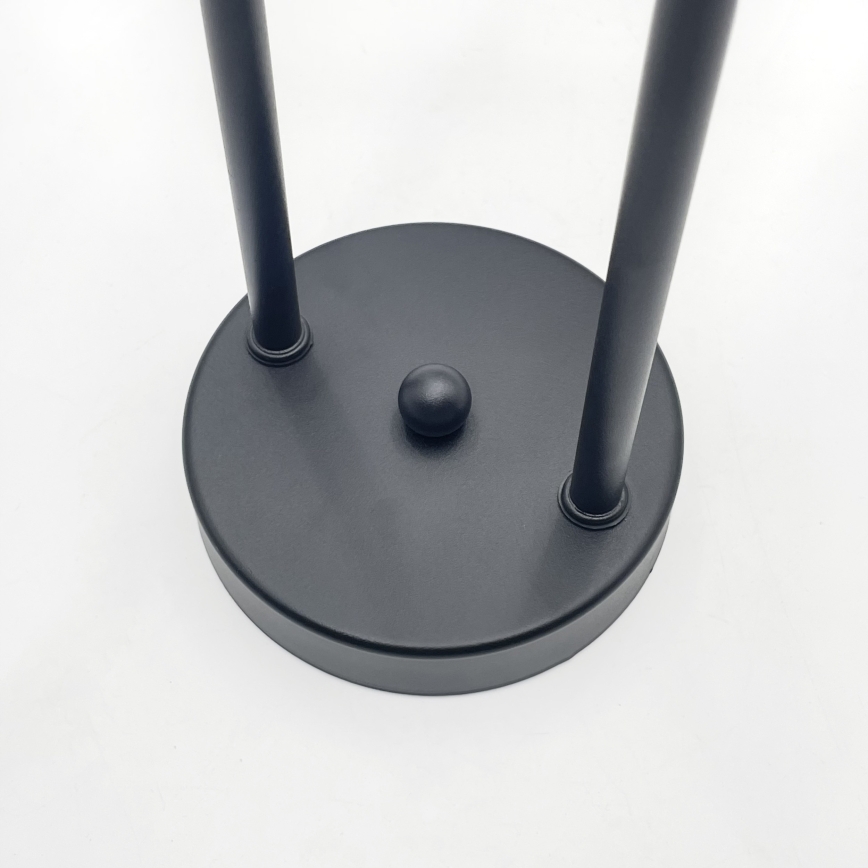 Brilagi - Plafoniera MALIVA 4xE14/15W/230V nero/fumé