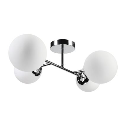 Brilagi - Plafoniera MALONY 4xE14/20W/230V cromo lucido