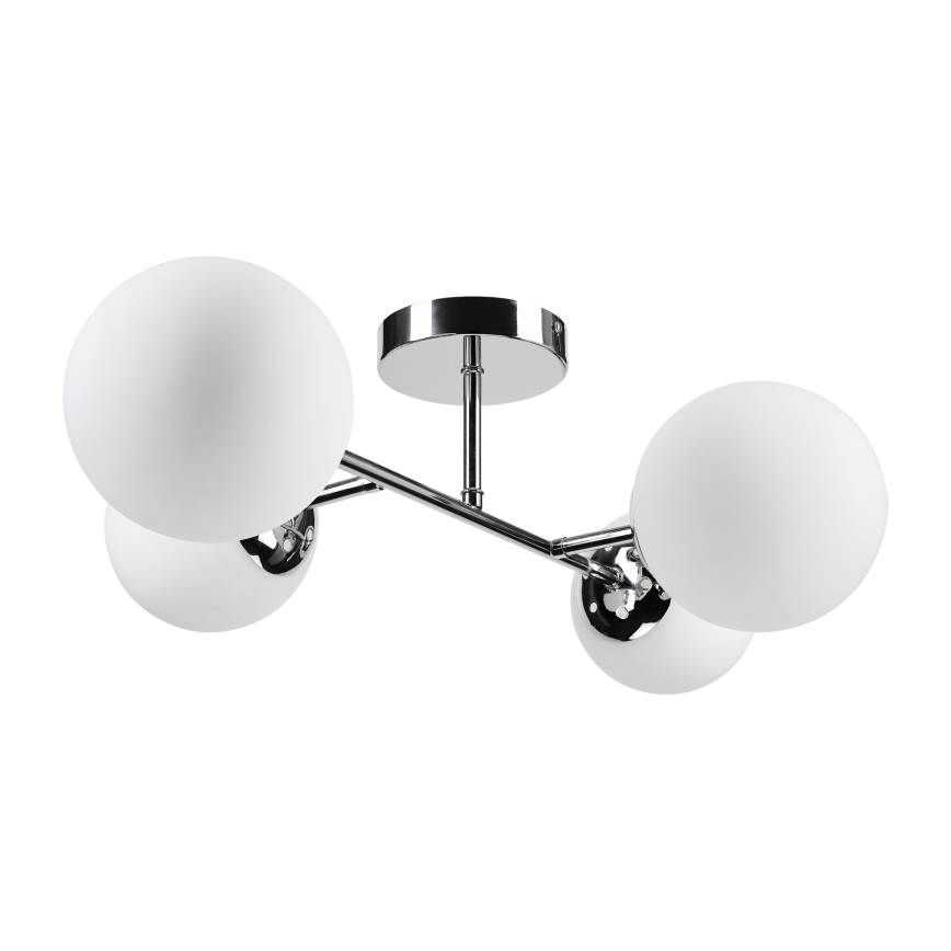 Brilagi - Plafoniera MALONY 4xE14/20W/230V cromo lucido