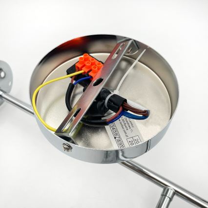 Brilagi - Plafoniera MALONY 4xE14/20W/230V cromo lucido