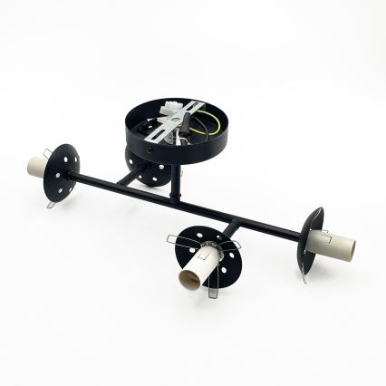 Brilagi - Plafoniera MALONY 4xE14/20W/230V nera