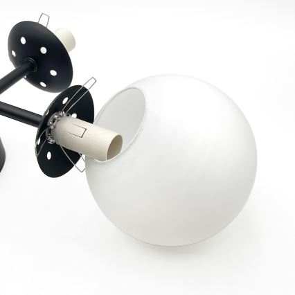 Brilagi - Plafoniera MALONY 4xE14/20W/230V nera