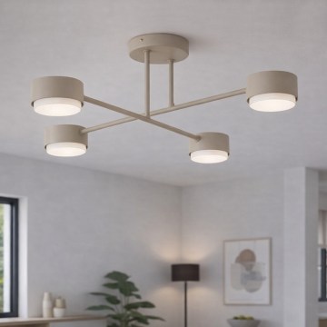 Brilagi - Plafoniera MONO 4xGX53/12W/230V beige