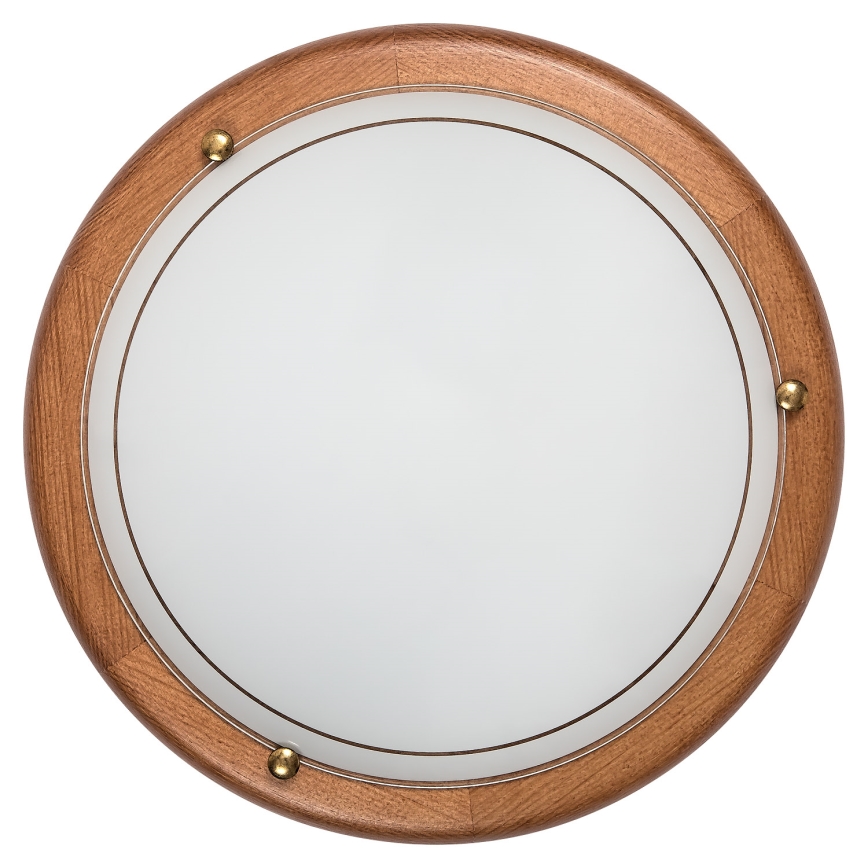 Brilagi - Plafoniera ORBIS 1xE27/60W/230V Ø 30 cm, pino