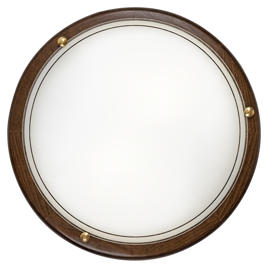 Brilagi - Plafoniera ORBIS 2xE27/60W/230V Ø 38 cm pino