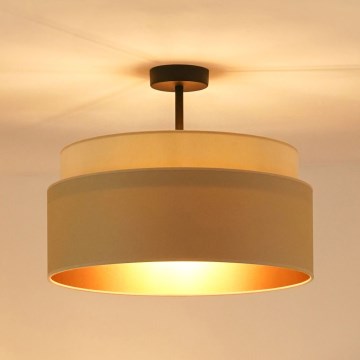 Brilagi - Plafoniera OREGON VEGE 1xE27/15W/230V diam. 45 cm beige