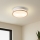 Brilagi - Plafoniera ORINO 2xE27/40W/230V Ø 27 cm bianco/rovere