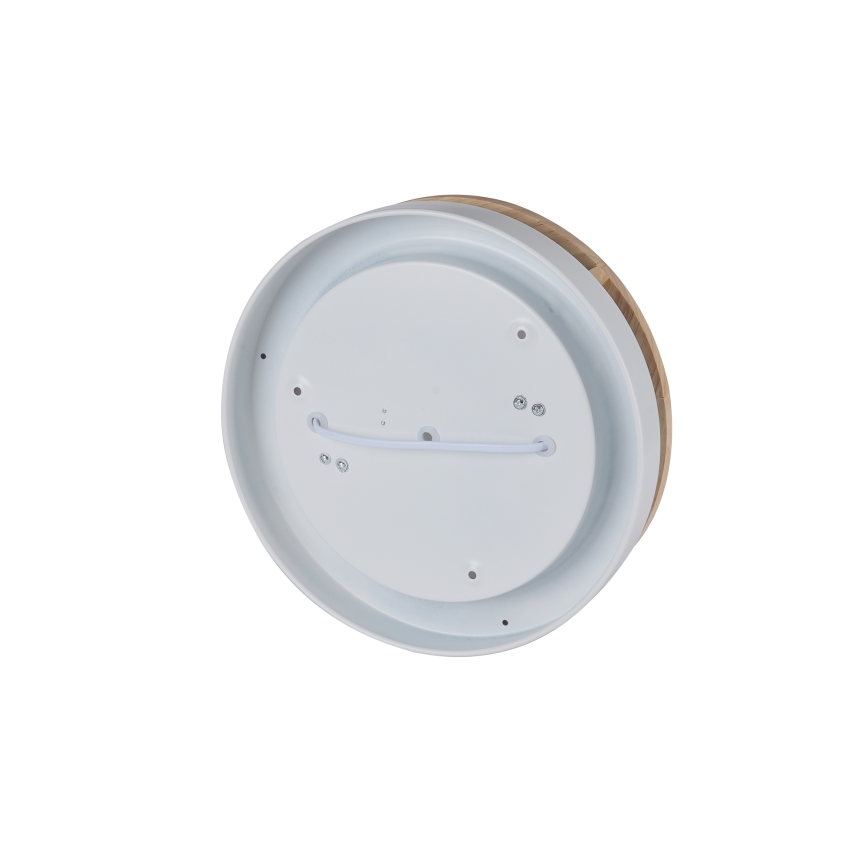 Brilagi - Plafoniera ORINO 2xE27/40W/230V Ø 27 cm bianco/rovere
