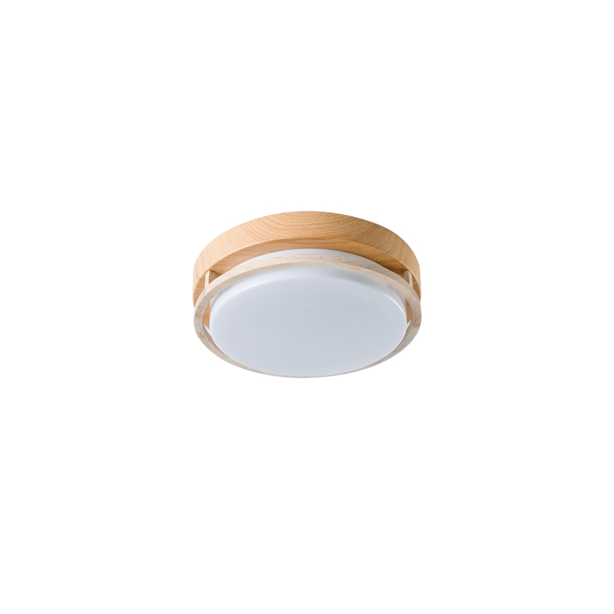 Brilagi - Plafoniera ORINO 2xE27/40W/230V Ø 27 cm effetto legno/rovere