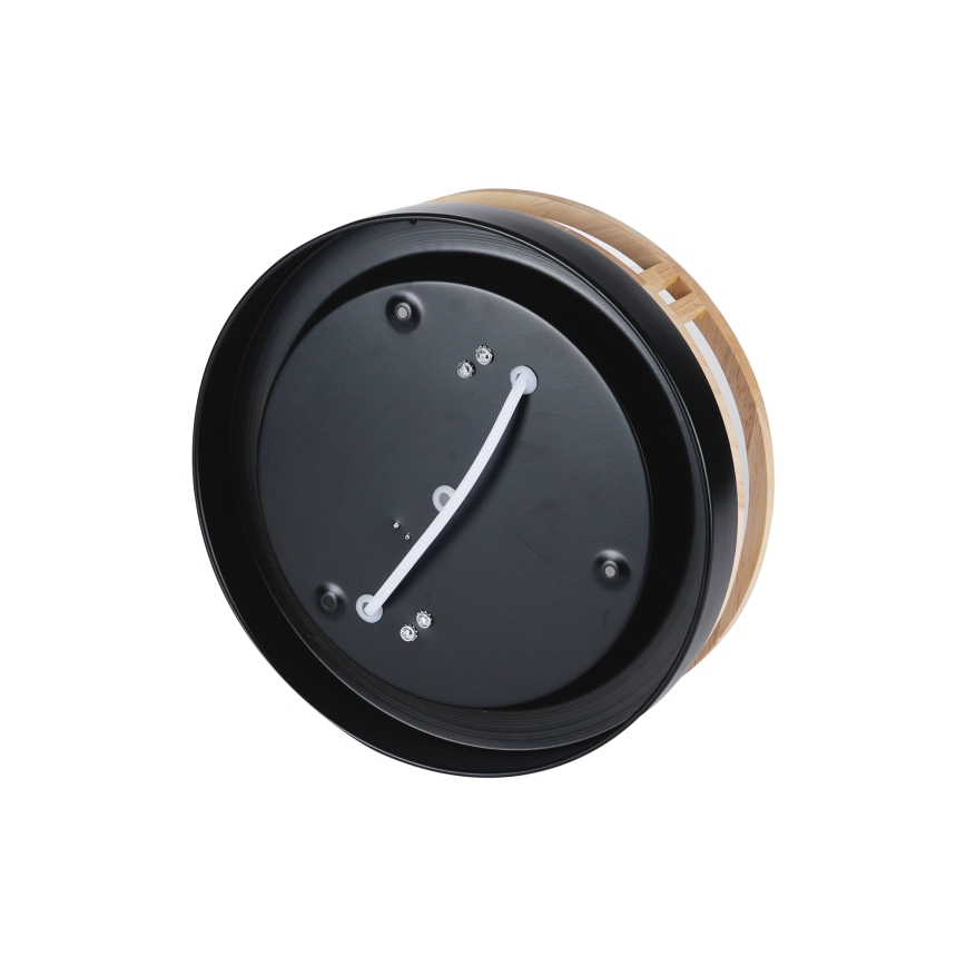 Brilagi - Plafoniera ORINO 2xE27/40W/230V Ø 27 cm nero/rovere