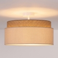 Brilagi - Plafoniera PADOVA 1xE27/60W/230V Ø 40 cm beige