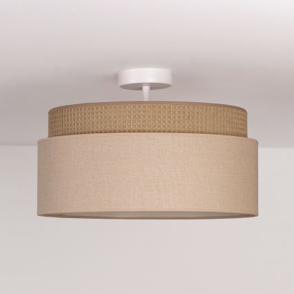 Brilagi - Plafoniera PADOVA 1xE27/60W/230V Ø 40 cm beige