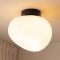 BRILAGI - Plafoniera PEBBLES 1xE27/40W/230V Ø 20 cm nera
